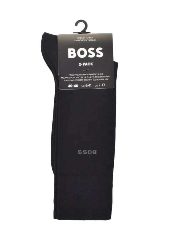2 Pack Bamboo Socks Black sold by RAGAZZI