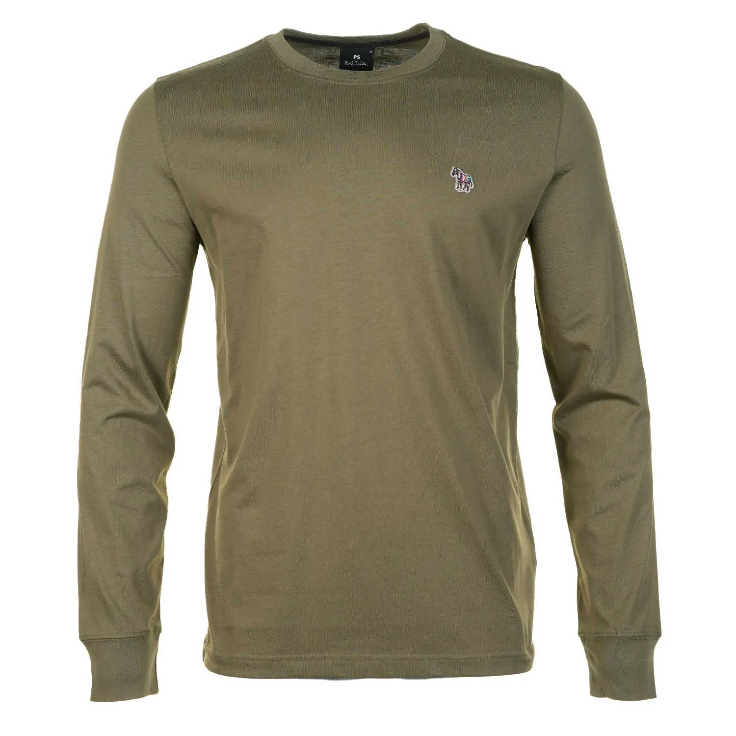 Regular Fit Zebra Long Sleeve T Shirt 36F Green sold by RAGAZZI