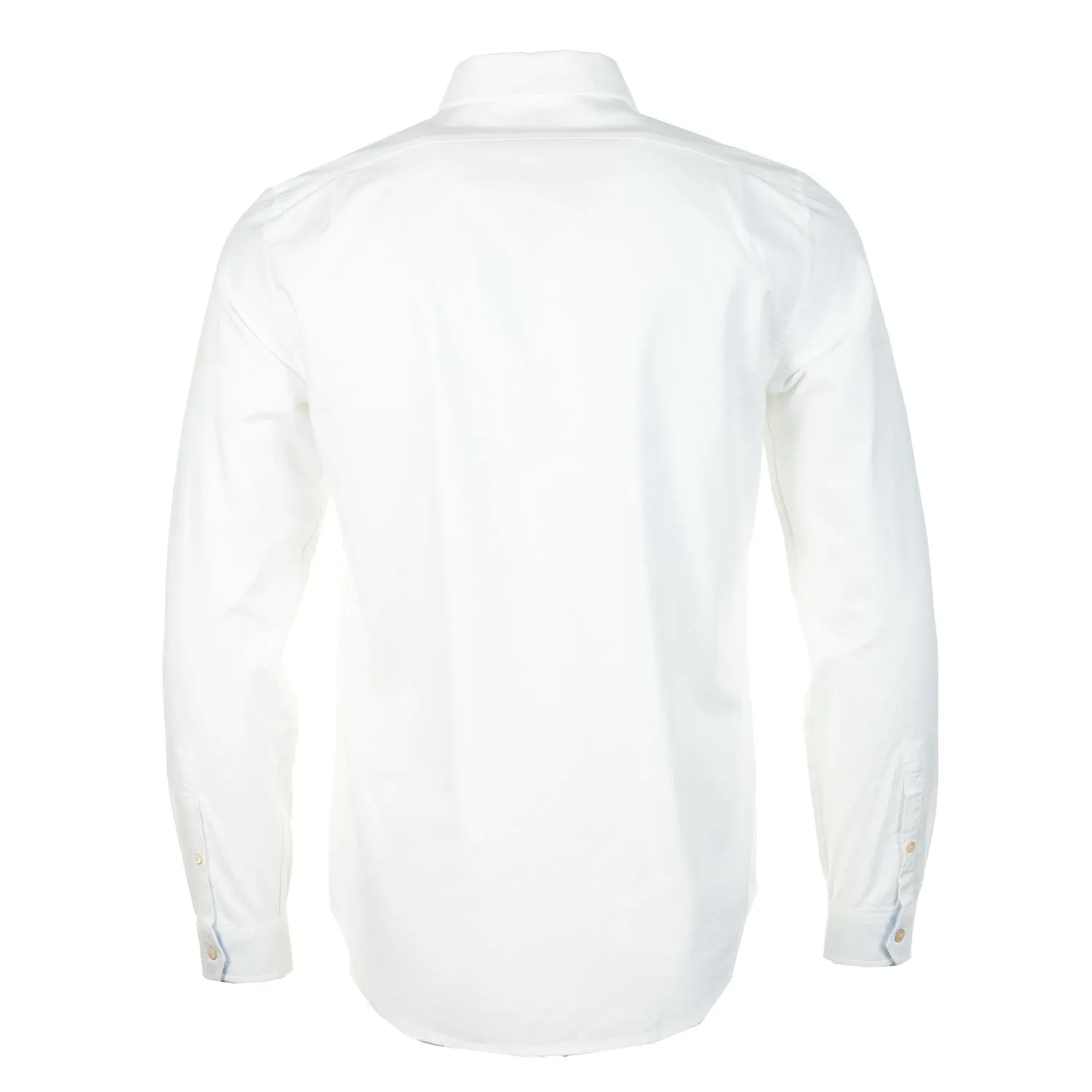 Tailored Fit LS Chest Emblem Zebra Shirt White sold by RAGAZZI product image thumbnail 2