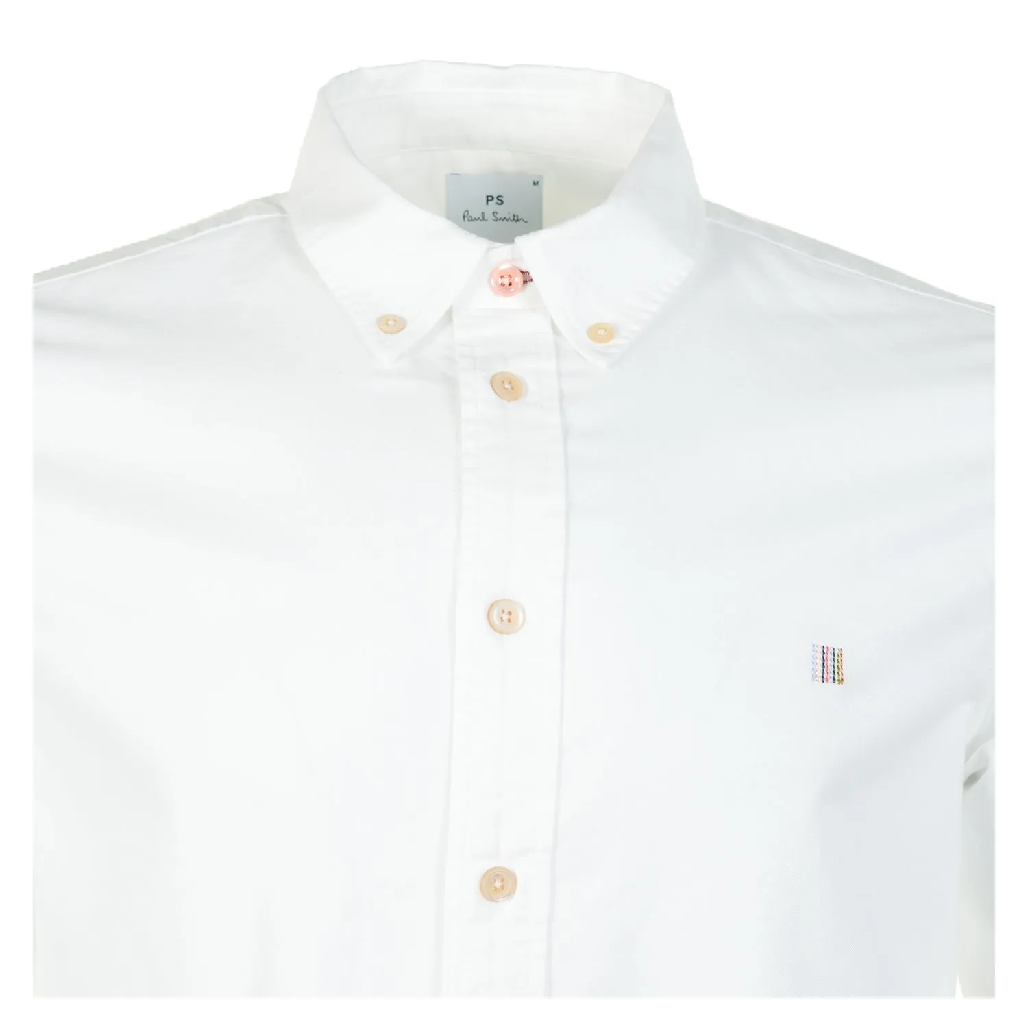 Tailored Fit LS Chest Emblem Zebra Shirt White sold by RAGAZZI product image thumbnail 3