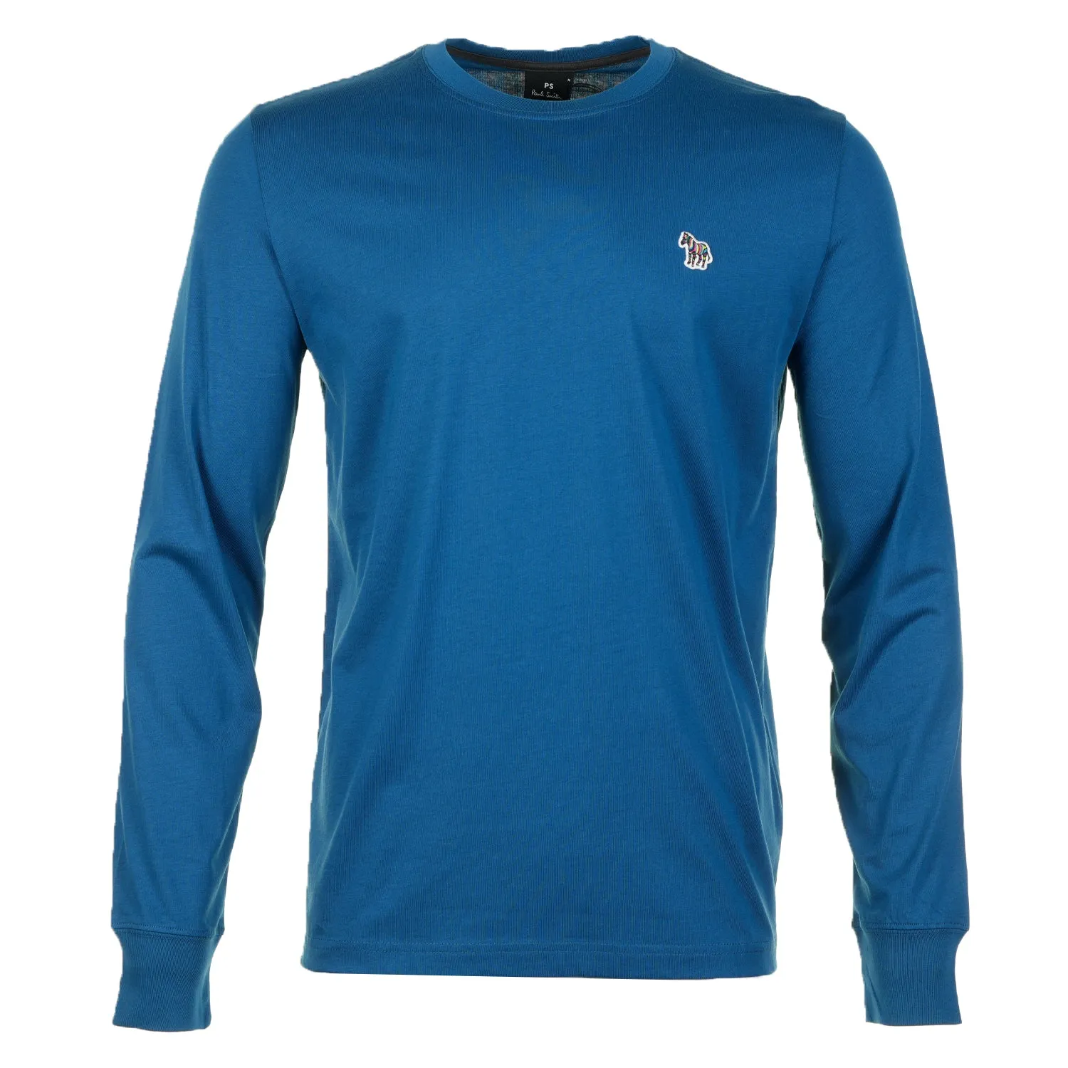 Zebra Long Sleeve T Shirt 45F Cobalt Blue sold by RAGAZZI