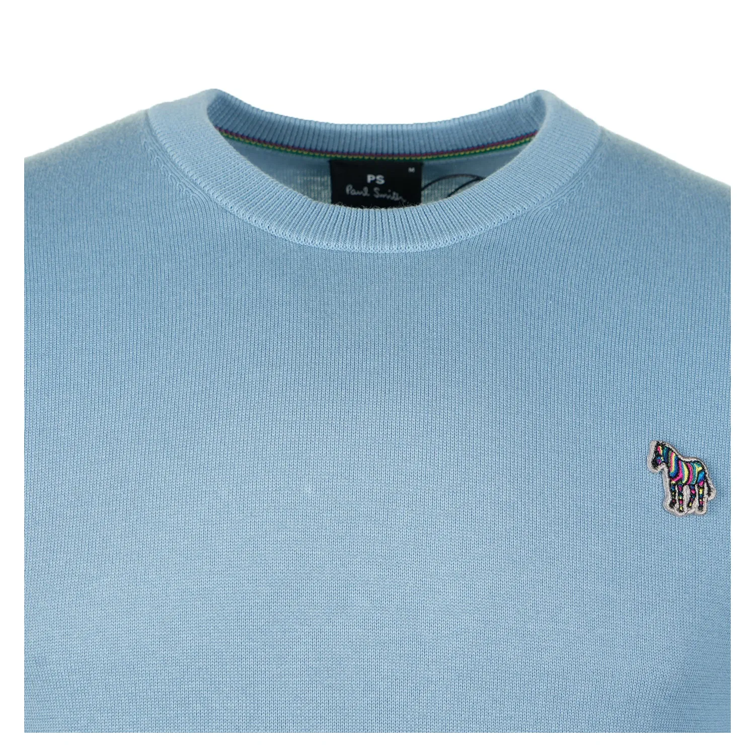 Knitted Zebra Crew Neck Jumper Cobalt Blue sold by RAGAZZI product image thumbnail 3