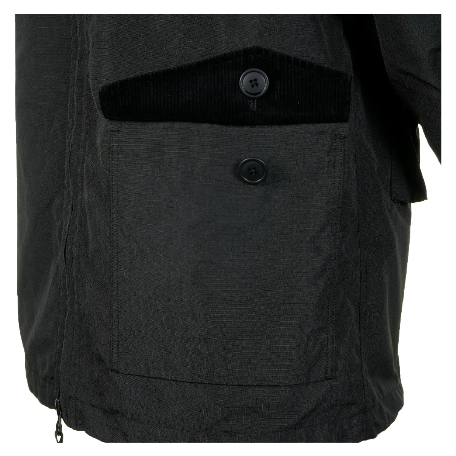 Takibi Ripstop Adjustable Jacket Black sold by RAGAZZI product image thumbnail 5