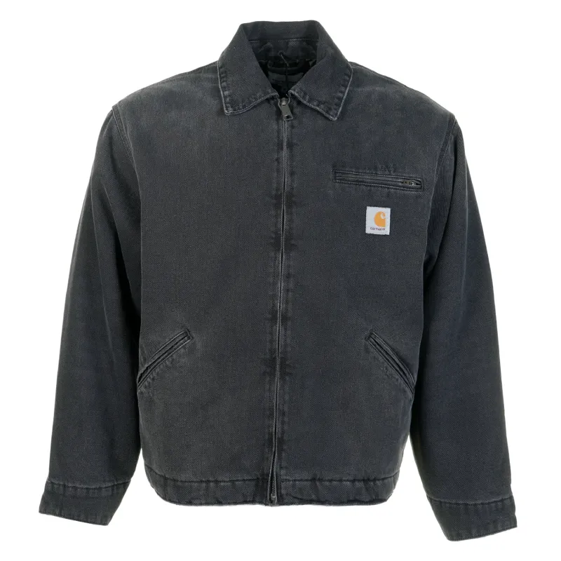 Winter OG Detroit Jacket Black Grind Wash sold by RAGAZZI