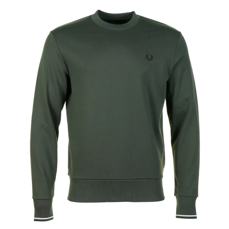 Crew Neck Sweatshirt Court Green sold by RAGAZZI