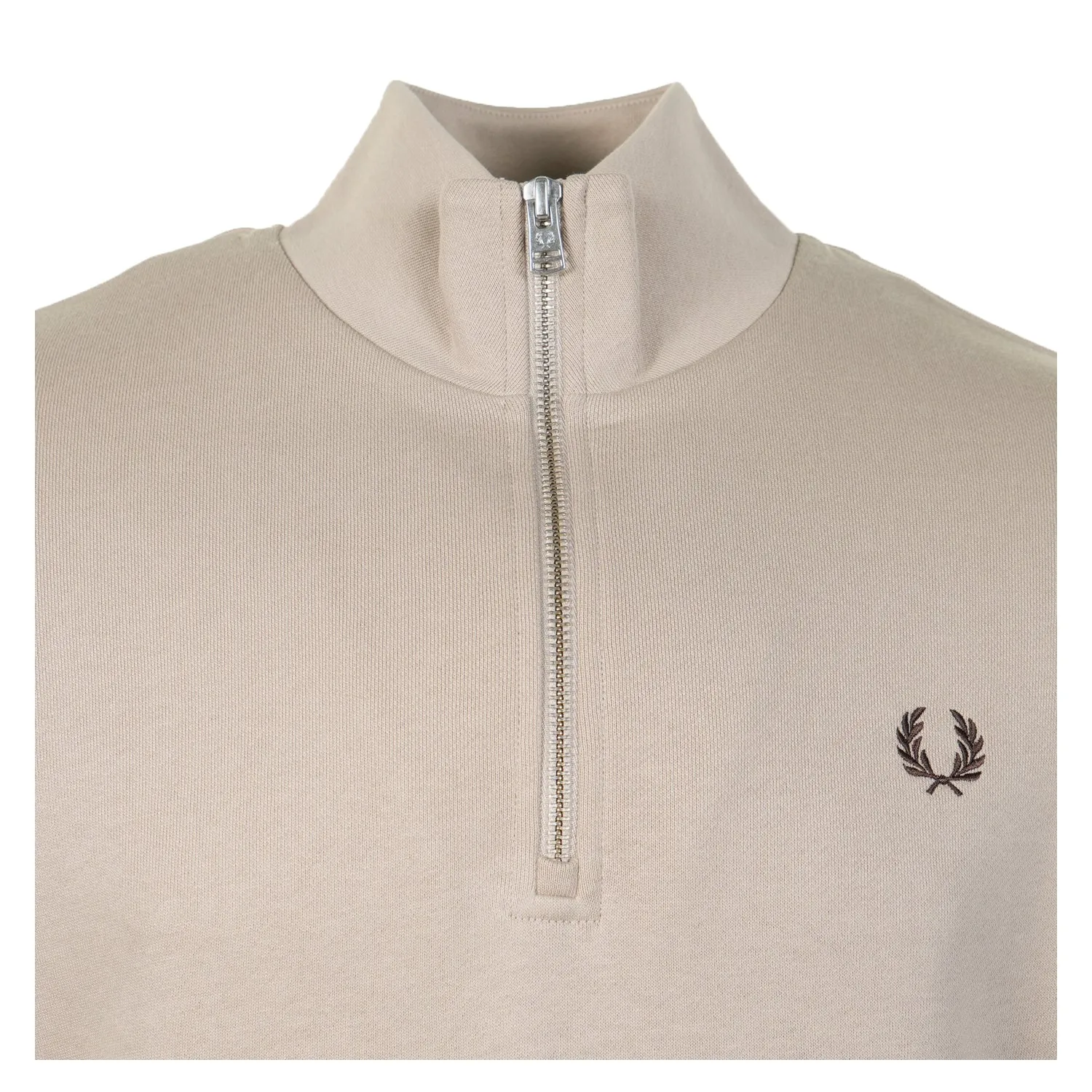 Half Zip Sweatshirt Warm Oat sold by RAGAZZI product image thumbnail 2