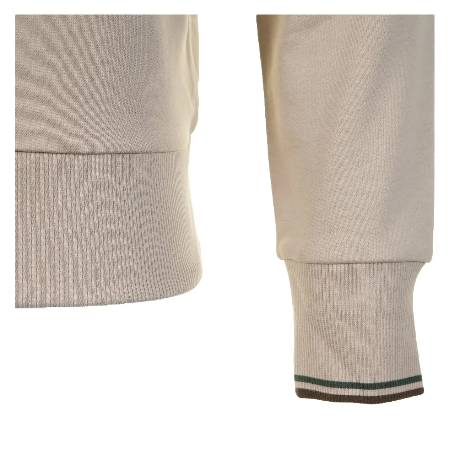 Half Zip Sweatshirt Warm Oat sold by RAGAZZI product image thumbnail 3