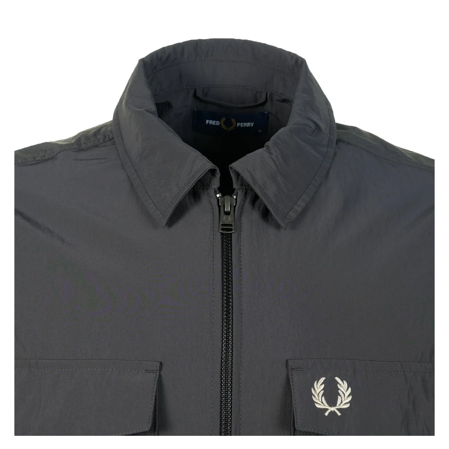 Zip Through Overshirt Anchor Grey sold by RAGAZZI product image thumbnail 3