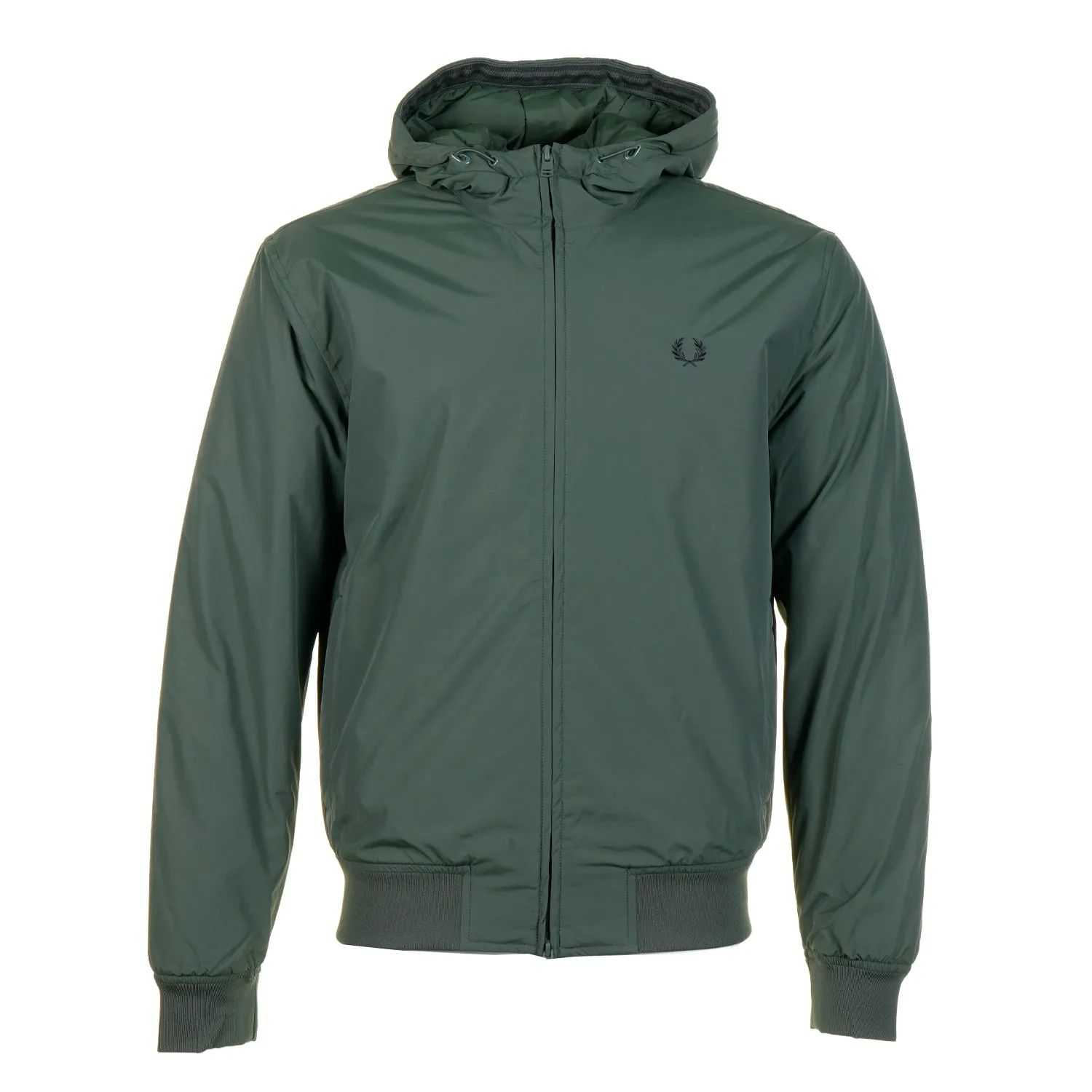 Padded Hooded Brentham Jacket Court Green sold by RAGAZZI