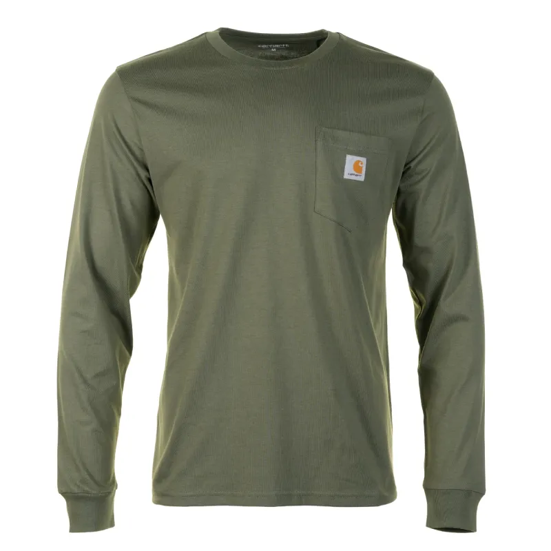 Long Sleeve Pocket T Shirt Leaf sold by RAGAZZI