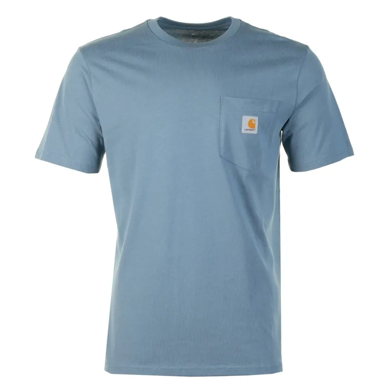 Short Sleeve Pocket T Shirt Velvet Blue sold by RAGAZZI