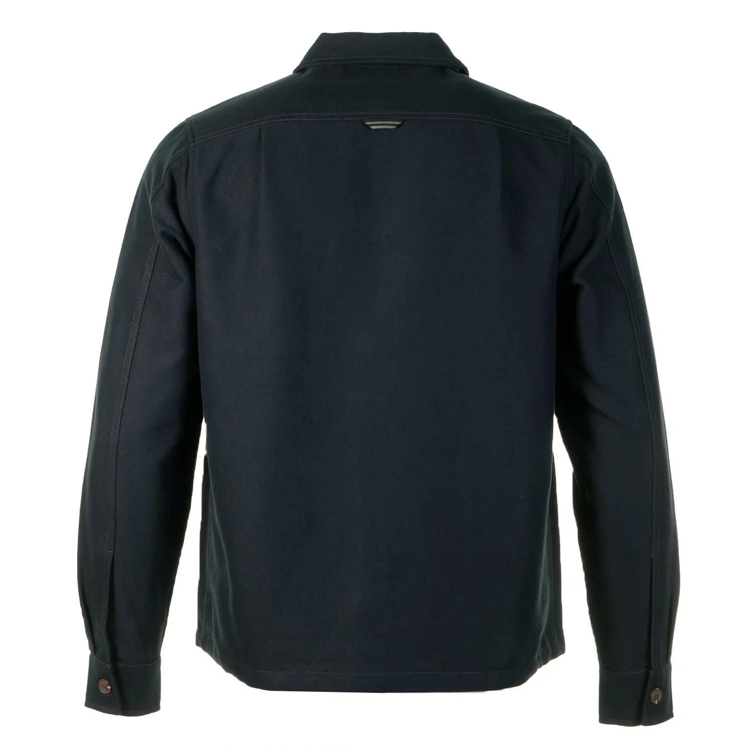 Twill Overshirt Black sold by RAGAZZI product image thumbnail 2