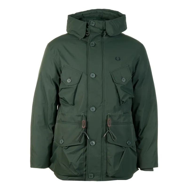 Patch Pocket Puffer Jacket Court Green sold by RAGAZZI