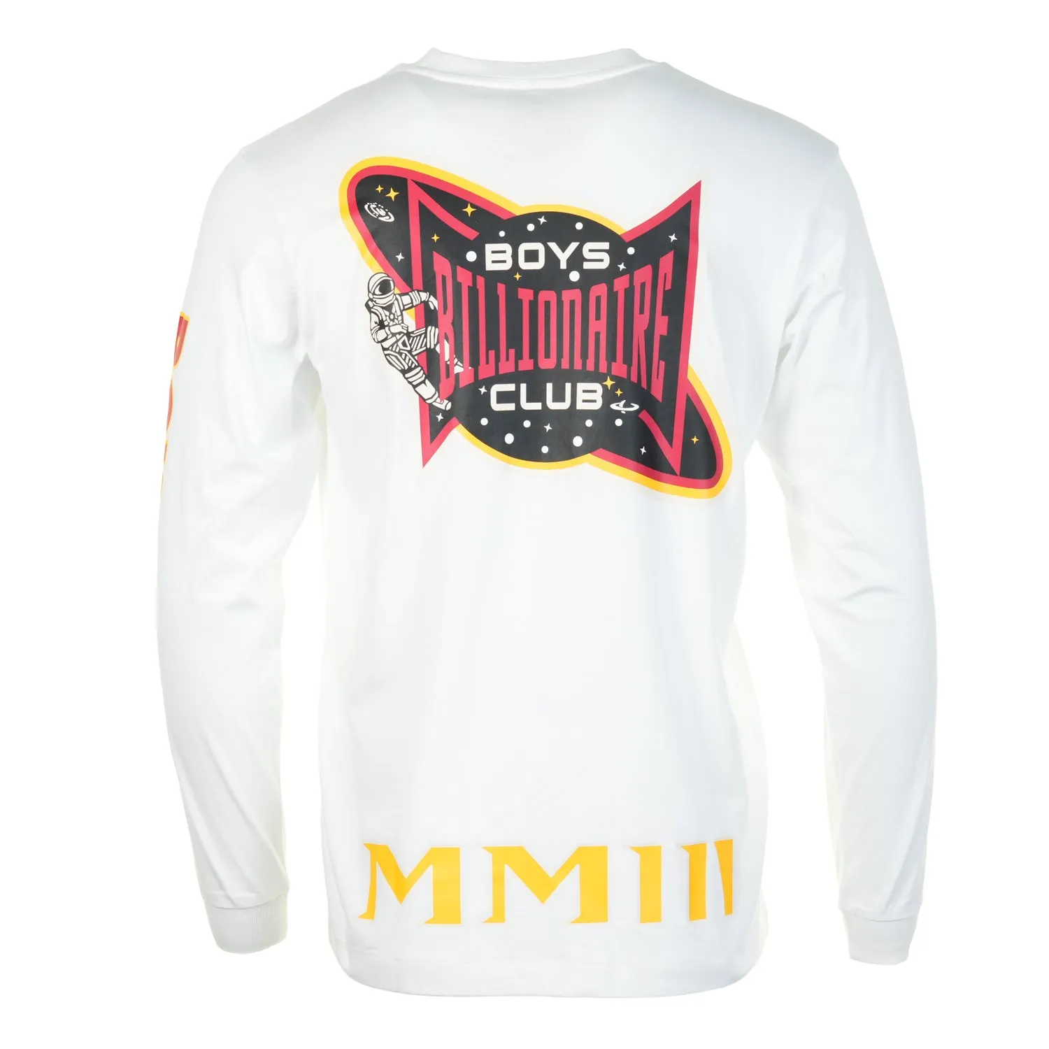 Multi Graphic Long Sleeve T Shirt White sold by RAGAZZI product image thumbnail 2