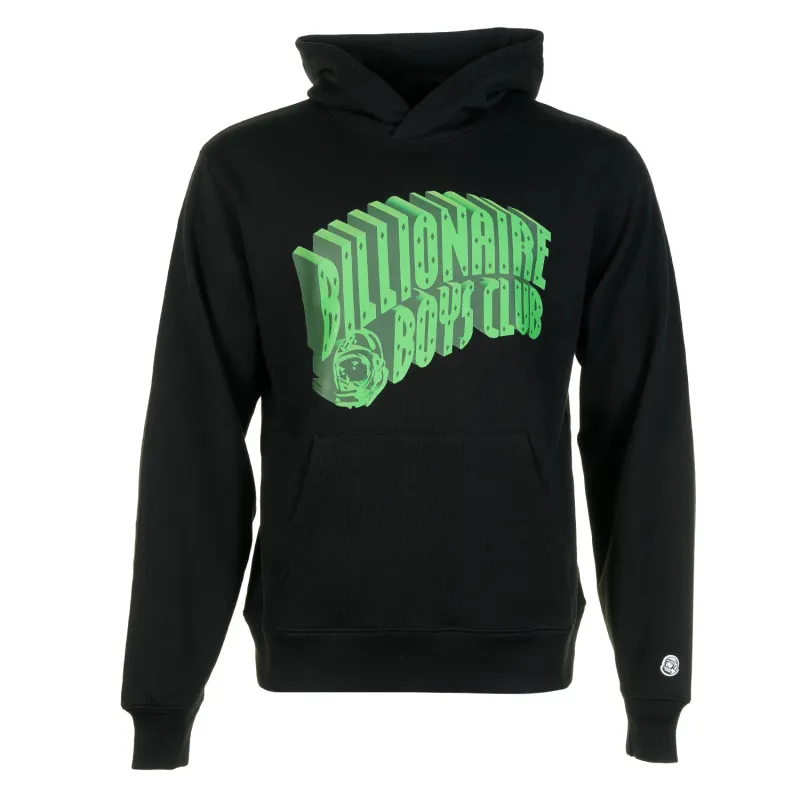 3D Arch Logo Popover Hoody Black sold by RAGAZZI