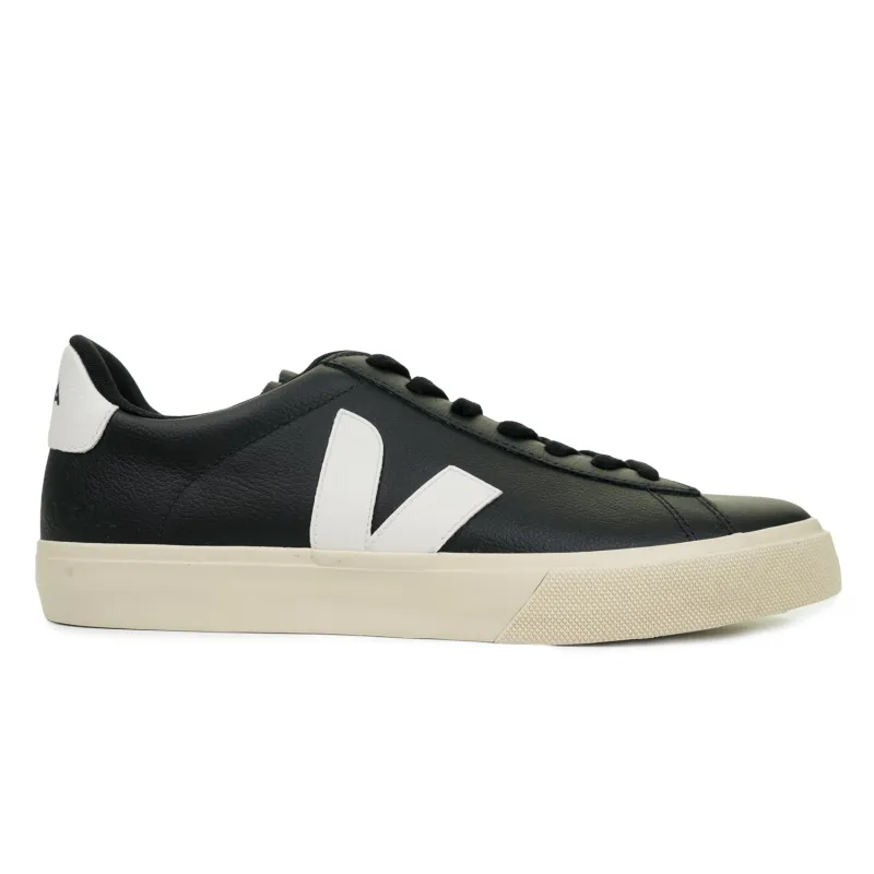 Campo Leather Trainers Black White sold by RAGAZZI