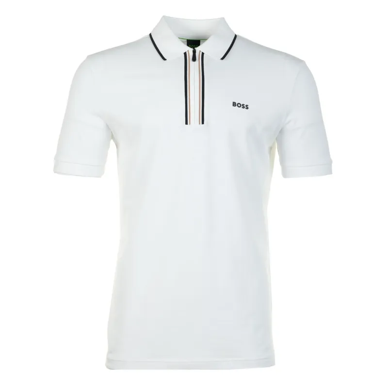 Philix GOC Short Sleeve Polo Shirt White made by RAGAZZI