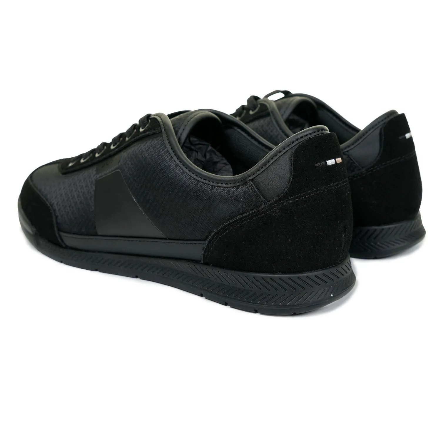 Boss Nitan Logo Low Trainers Black sold by RAGAZZI product image thumbnail 3