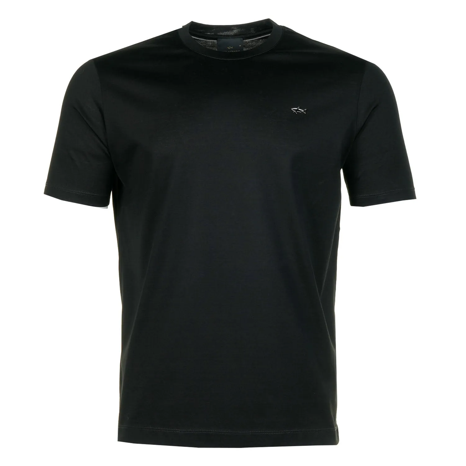 Short Sleeve Metal Shark Logo T Shirt Black sold by RAGAZZI