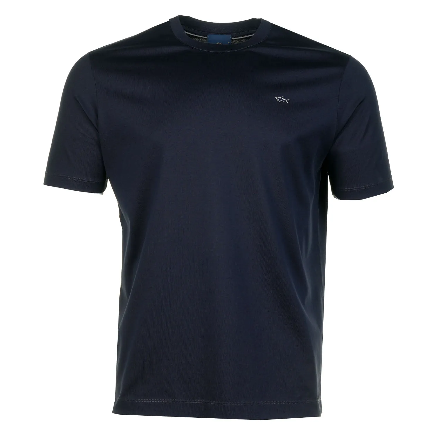 Short Sleeve Metal Shark Logo T Shirt Navy sold by RAGAZZI