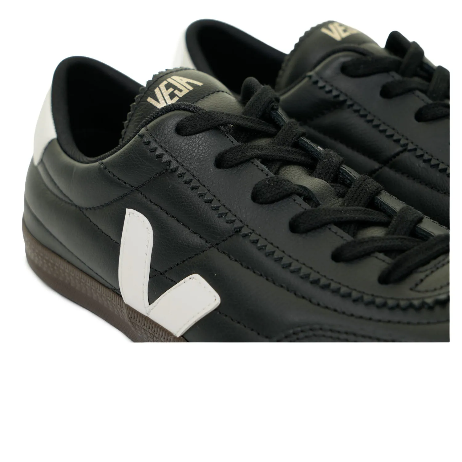 Panenka Leather Trainers Black White sold by RAGAZZI product image thumbnail 4