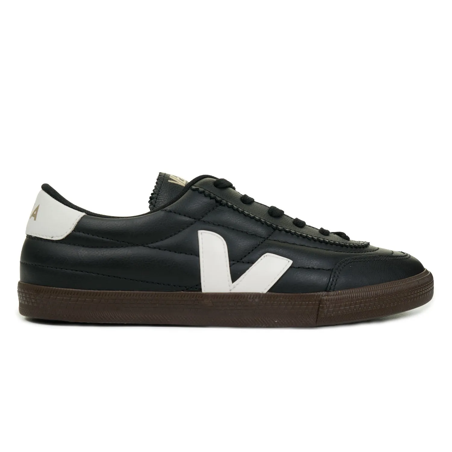 Panenka Leather Trainers Black White sold by RAGAZZI