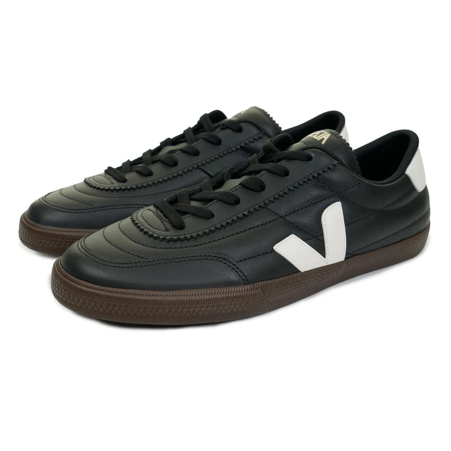 Panenka Leather Trainers Black White sold by RAGAZZI product image thumbnail 2