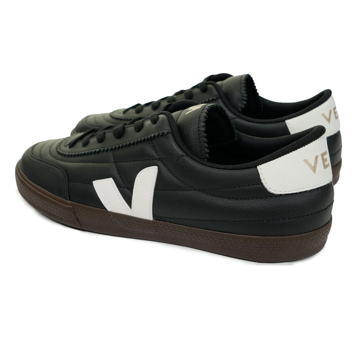 Panenka Leather Trainers Black White sold by RAGAZZI product image thumbnail 3