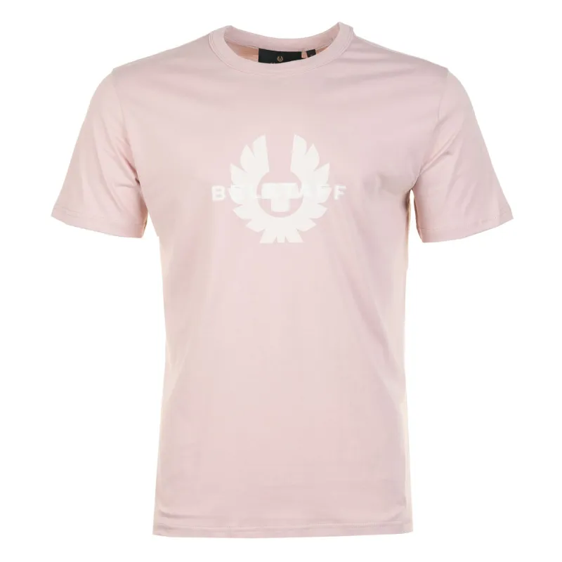 Short Sleeve Surface T Shirt Dusk Pink made by Belstaff