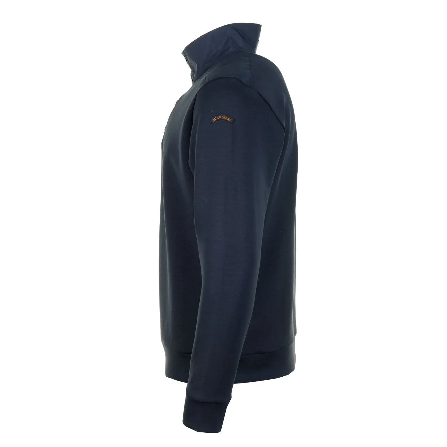 Tech Nylon Half Snap Sweatshirt Navy sold by RAGAZZI product image thumbnail 3