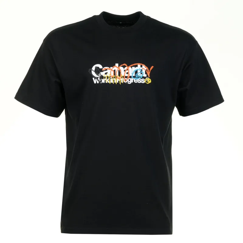 Short Sleeve Primary T Shirt Black made by Carhartt WIP