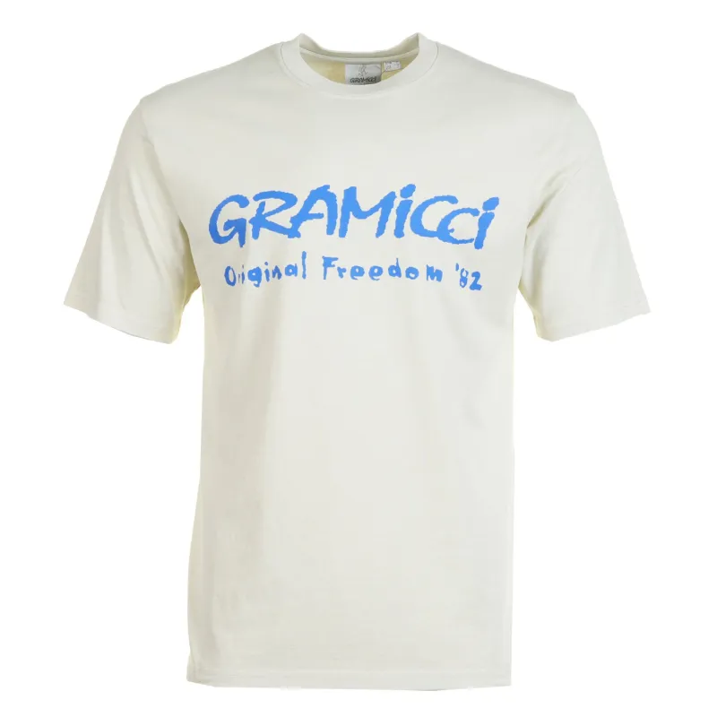 Freedom Tee Pigment Dyed Natural sold by RAGAZZI