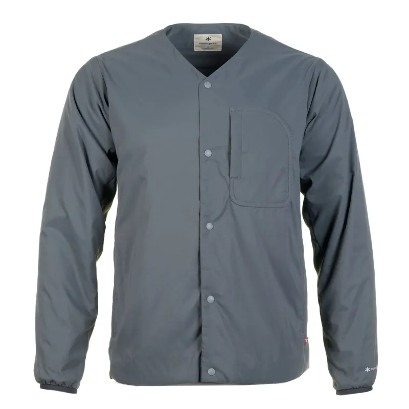 Flexible Insulated Cardigan Charcoal sold by RAGAZZI