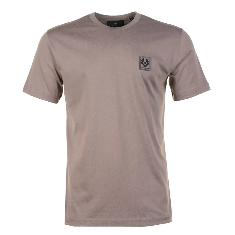 Short Sleeve T Shirt Asphalt made by Belstaff