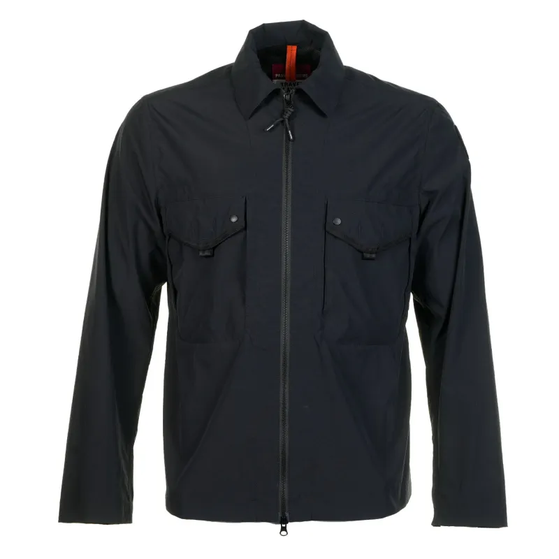 Elgin Overshirt Black sold by RAGAZZI