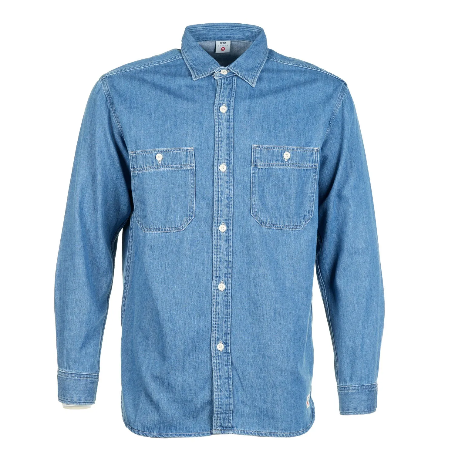 Denim Work Shirt Blue sold by RAGAZZI