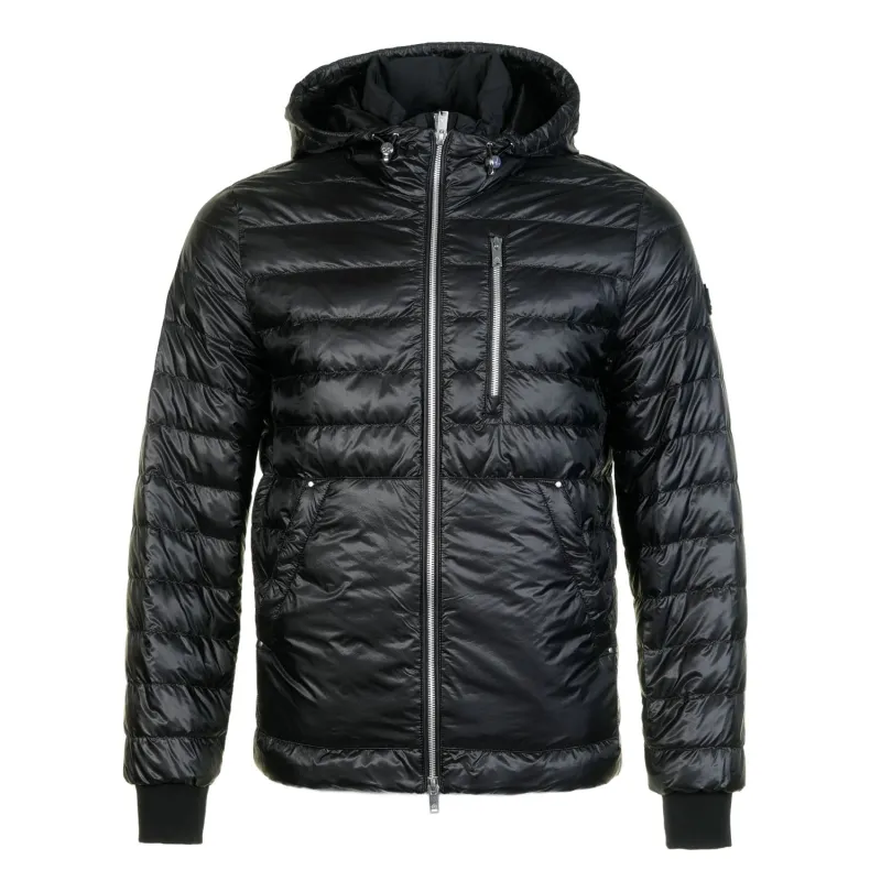 Cloud Walker Air Down Hoodie Black sold by RAGAZZI