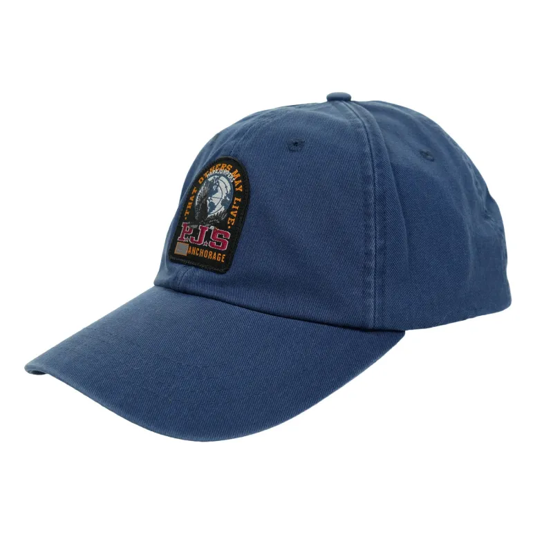 Canvas Patch Cap Cadet Blue made by Parajumpers