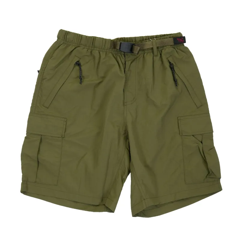 Nylon Explorer Cargo Shorts Olive sold by RAGAZZI