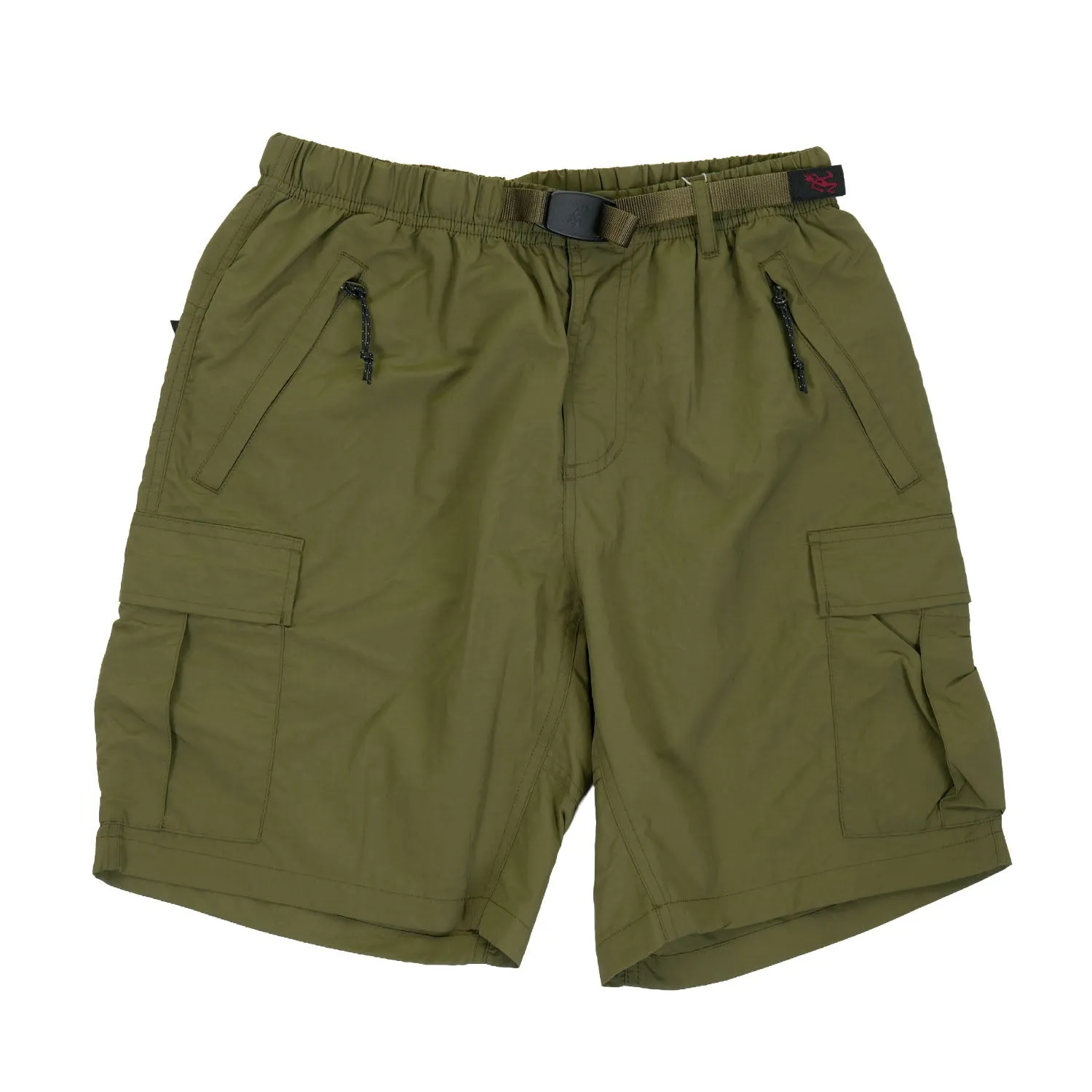 Nylon Explorer Cargo Shorts Olive sold by RAGAZZI