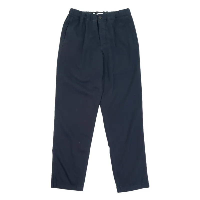 Trysil Regular Organic Stretch Twill Trousers Dark Navy sold by RAGAZZI