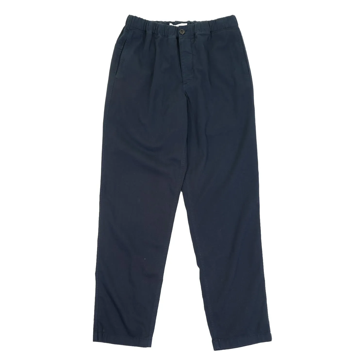 Trysil Regular Organic Stretch Twill Trousers Dark Navy sold by RAGAZZI