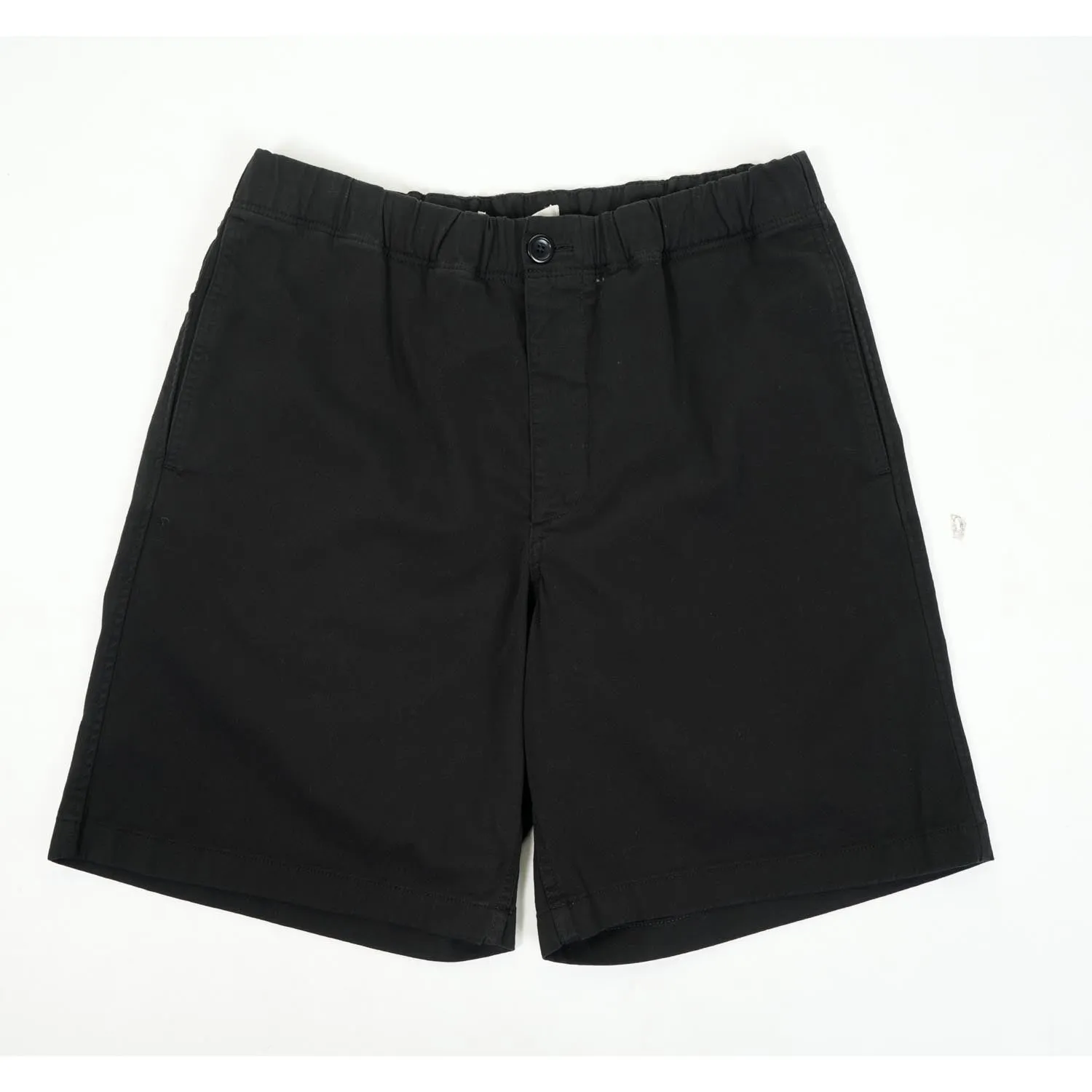 Trysil Regular Organic Stretch Twill Shorts Black sold by RAGAZZI