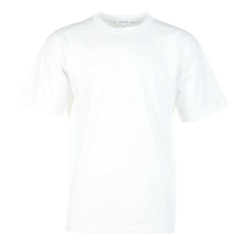 Snekkersten Organic Arch Print T Shirt White made by Norse Projects