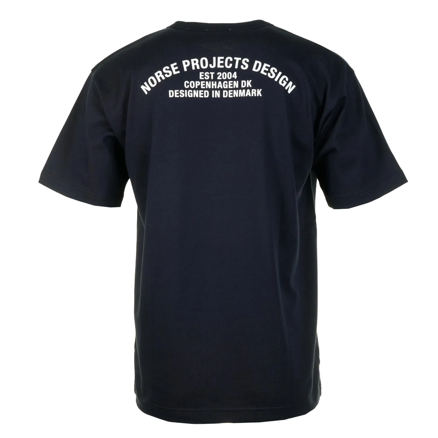 Snekkersten Organic Arch Print T Shirt Dark Navy sold by RAGAZZI product image thumbnail 2
