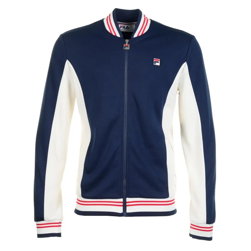 Settanta Track Jacket Navy Gardenia Red sold by RAGAZZI