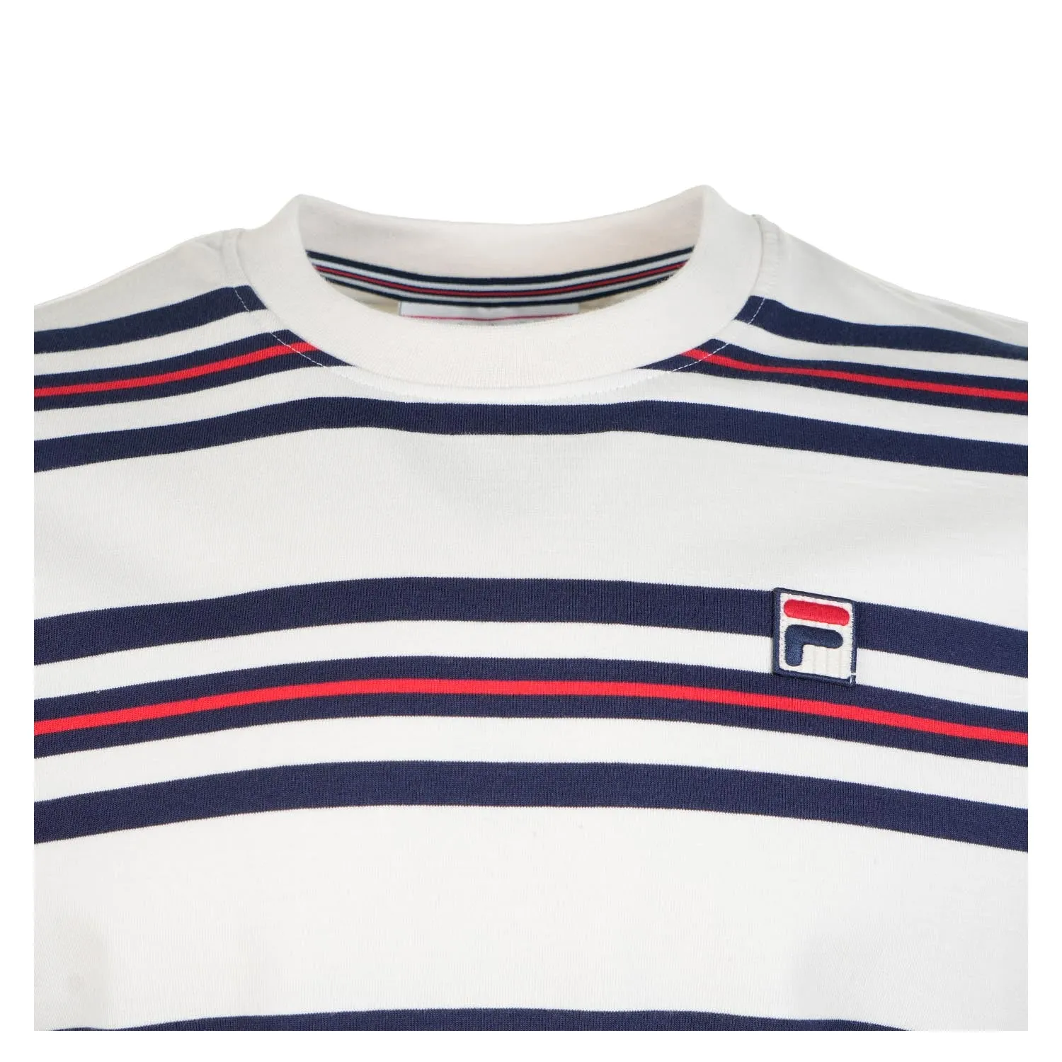 Cesare Yarn Dye Stripe Tee Gardenia sold by RAGAZZI product image thumbnail 3