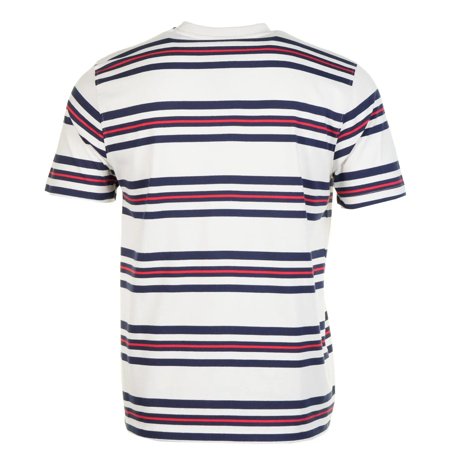 Cesare Yarn Dye Stripe Tee Gardenia sold by RAGAZZI product image thumbnail 2