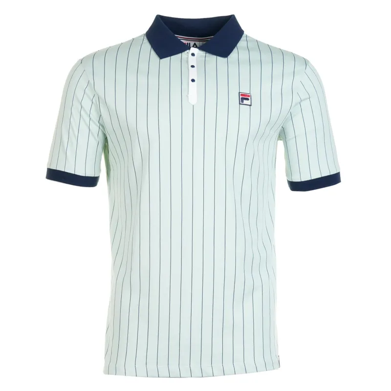 BB1 Classic Vintage Striped Polo Shirt Surf Spray sold by RAGAZZI