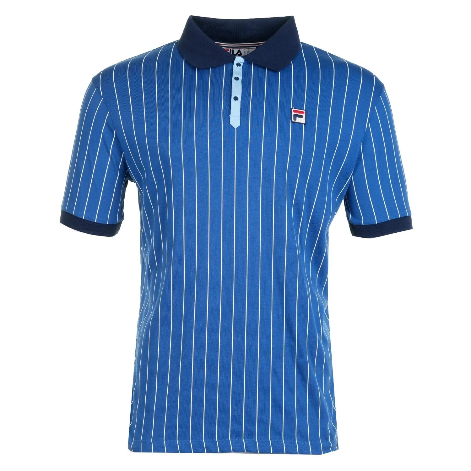 BB1 Classic Vintage Striped Polo Shirt Limoges sold by RAGAZZI